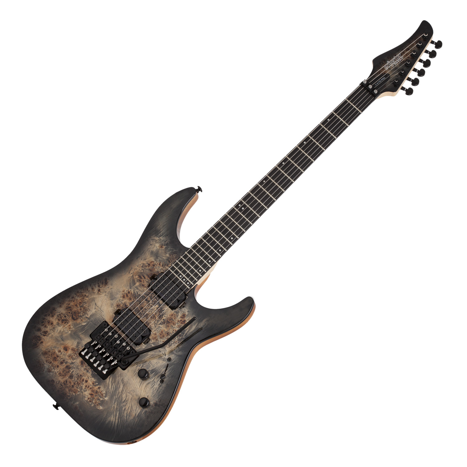 Schecter C-6 Pro FR Charcoal Burst električna gitara