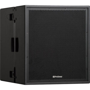 Aktivni subwoofer, bas bin, 18", snaga 1000 Watt, ugrađen DSP procesor i napredna mrežna kontrola sistema