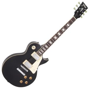 Vintage V100BLK ReIssued električna gitara Les Paul