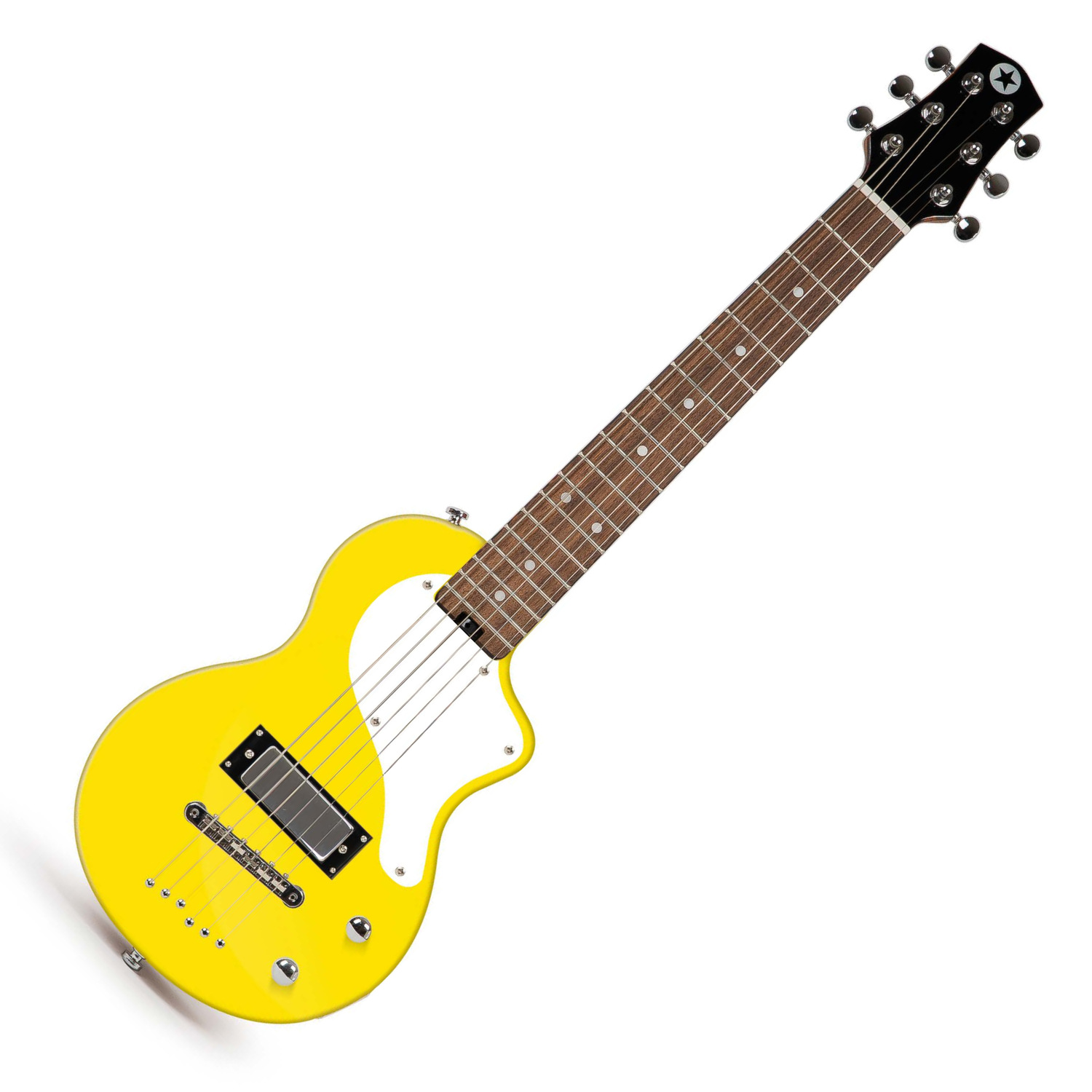 Blackstar Carry-On Guitar ST Neon Yellow travel gitara