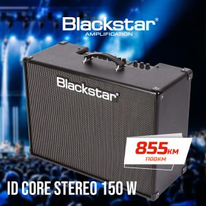 Blackstar ID:Core Stereo 150: Combo pojačalo za glasniju svirku, 150W, zvučnici 2 x 10". ID:CORE 150 je pojačalo HIGH POWER serije koje pokriva potrebe nastupa uživo i sa bubnjevima