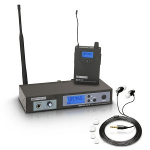 Povoljan In-Ear monitoring sistem sa slušalicama. Radna frekvencija 584 - 607 MHz