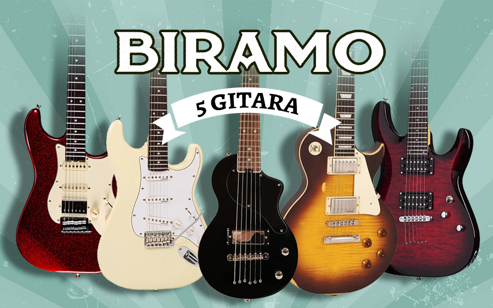 Biramo 5 gitara: probajte ove modele do 1000KM