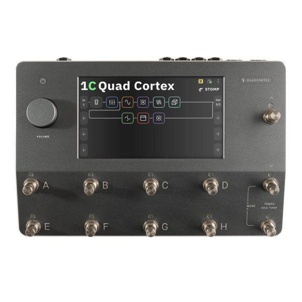 Neural DSP Quad Cortex - modeler multi-efekt procesor za električnu i bass gitaru, napredni modeling sa Neural Capture, Impulse Responce, Cloud arhiva preseta i razmjena sa drugim korisnicima