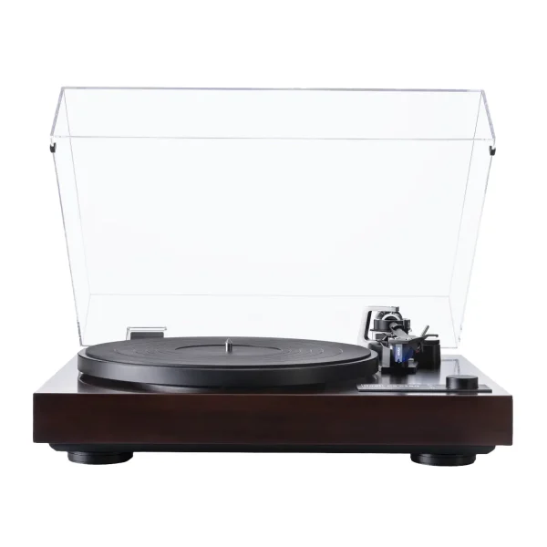 Turntable gramofon, direct drive pogon, Ortofon 2M Blue zvučnica, MM Phono predpojačalo, Line i Phono out izlazi, aluminijumski tanjir, ravna alu ručka gimbal montaža sa pivot kugličnim ležajevima, MDF baza sa poboljšanim prigušenjem vibracija i rezonanci. Prodaja Artist d.o.o. Banja Luka, Sarajevo, Doboj - Bosna i Hercegovina