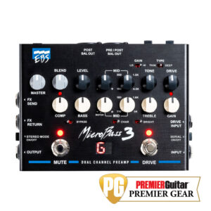 EBS Micro Bass 3 Preamp/­Di-Box pedala