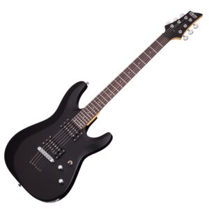 Schecter C-6 Deluxe Satin Black (SBK)