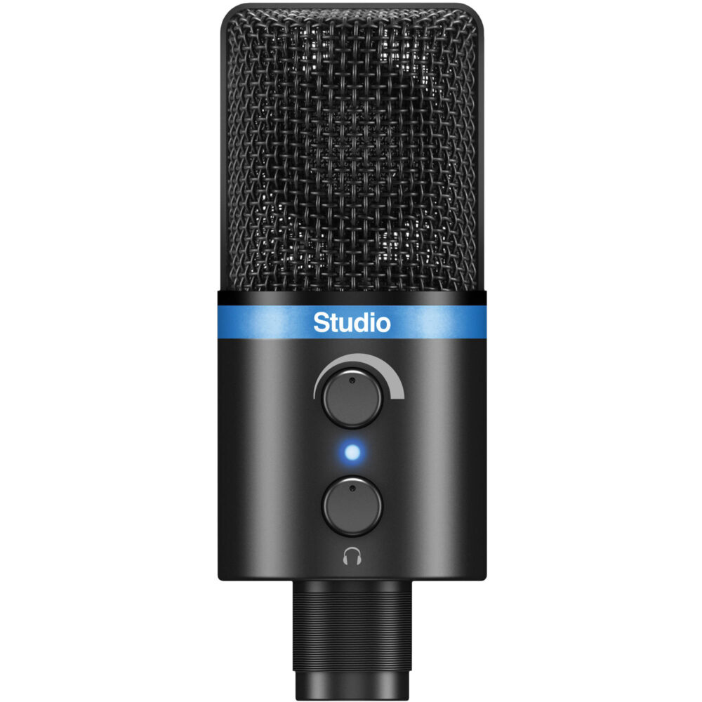 IK Multimedia iRig Mic Studio digitalni kondenzatorski mikrofon velikog dijafragme za iOS, Android, PC i Mac uređaje, prodaja Artist d.o.o. Banja Luka, Sarajevo
