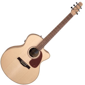 Seagull Performer Cutaway Mini-Jumbo Flame Maple QIT