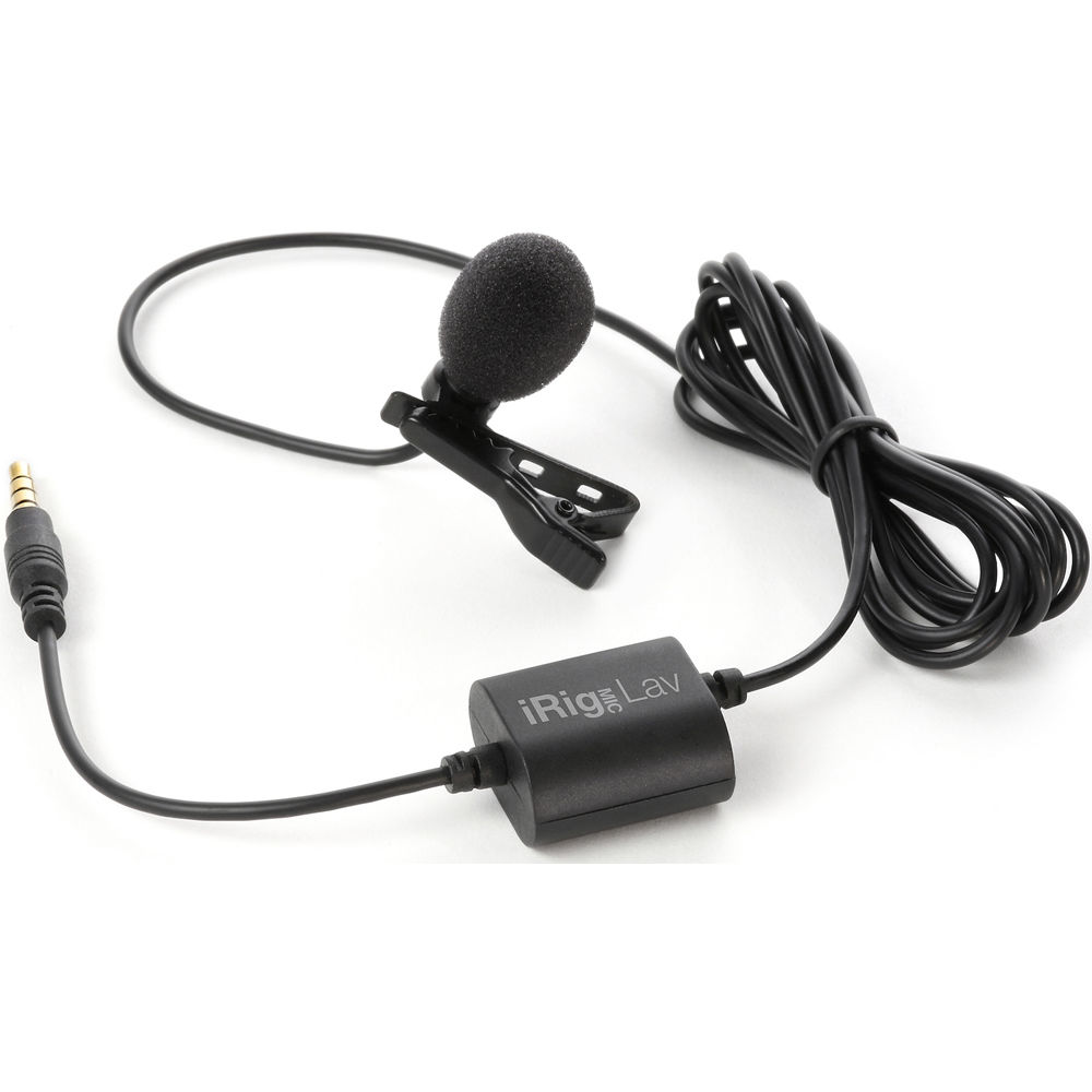 IK Multimedia iRig Mic Lav lavalier mikrofon sa TRRS priključkom za mobilne uređaje i kompjutere, idealan za snimanje i intervjue. Prodaja Artist d.o.o. Banja Luka, Sarajevo