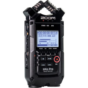 Zoom H4N PRO black 4-channel dig.recorder