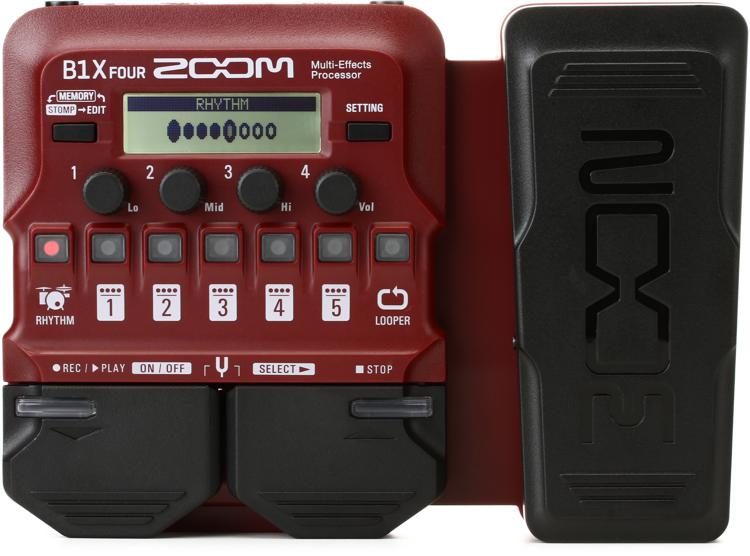 Zoom B1X Four bas multi-efekat pedala s ekspresion pedalom – Prodaja Artist d.o.o. Banja Luka, Sarajevo