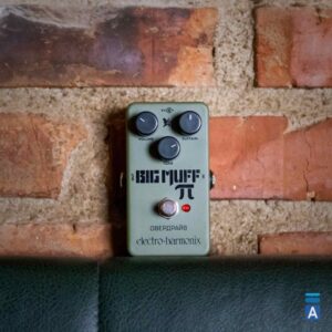 Electro Harmonix GREEN RUSSIAN BIG MUFF PI Fuzz pedala
