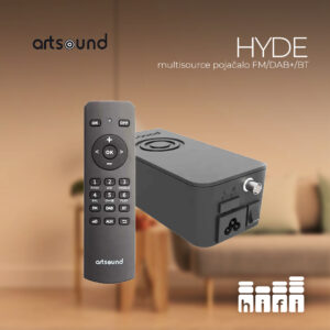 ARTSound HYDE multisource pojačalo FM/DAB+/BT