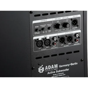 Adam Professional Audio Sub10 MK2 aktivni 10-inčni subwoofer za studio monitoring sa XLR i RCA ulazima, PWM pojačalom i preciznim crossoverom, Prodaja Artist d.o.o. Banja Luka, Sarajevo