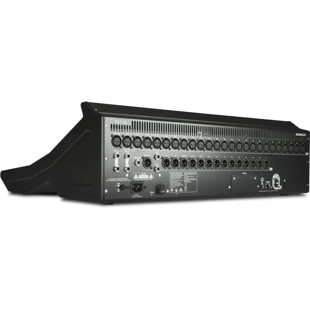 Allen & Heath SQ-6 digitalna mikseta sa 48 ulaza, motorizovanim fejderima i touchscreen ekranom – Prodaja Artist d.o.o. Banja Luka, Sarajevo