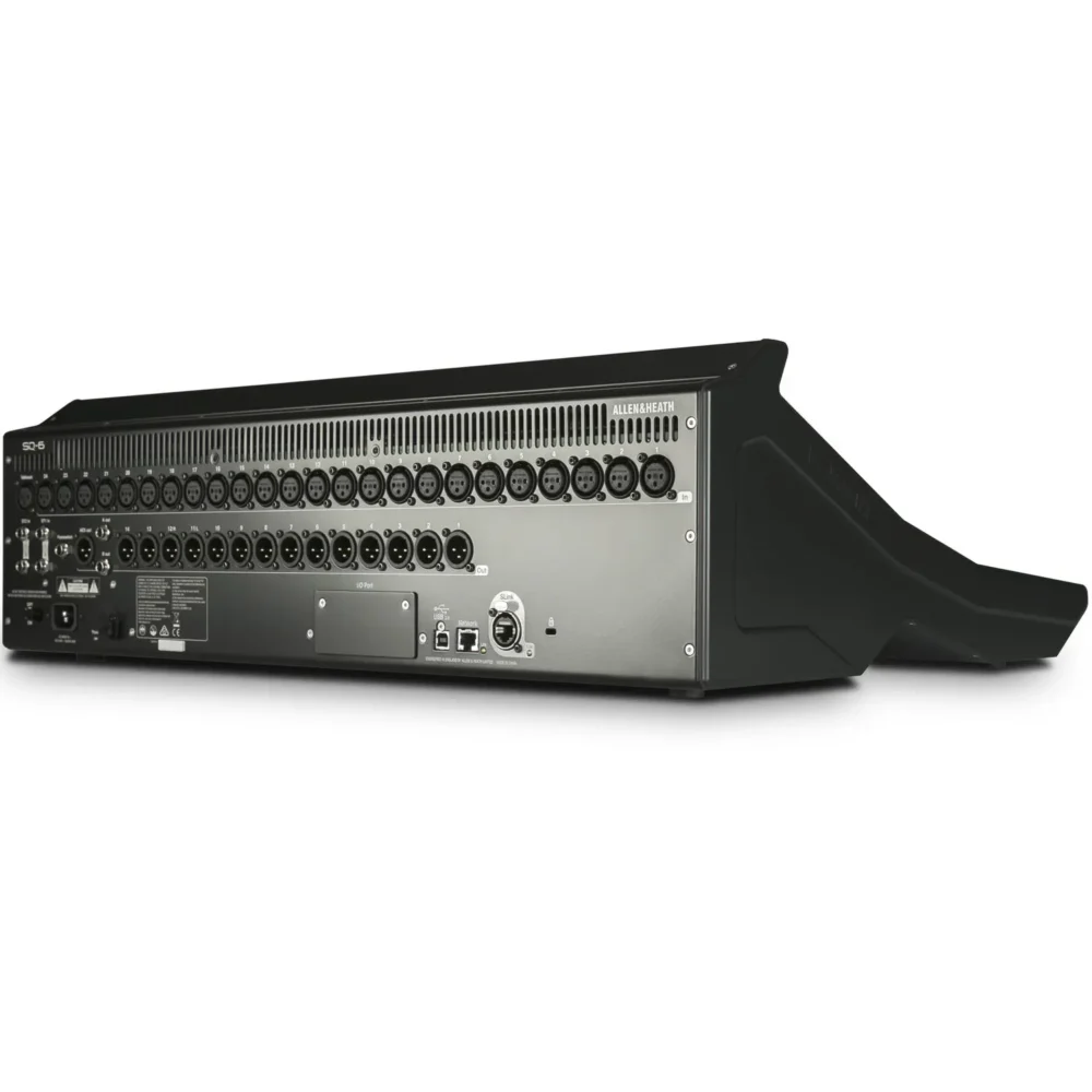 Allen & Heath SQ-6 digitalna mikseta sa 48 ulaza, motorizovanim fejderima i touchscreen ekranom – Prodaja Artist d.o.o. Banja Luka, Sarajevo