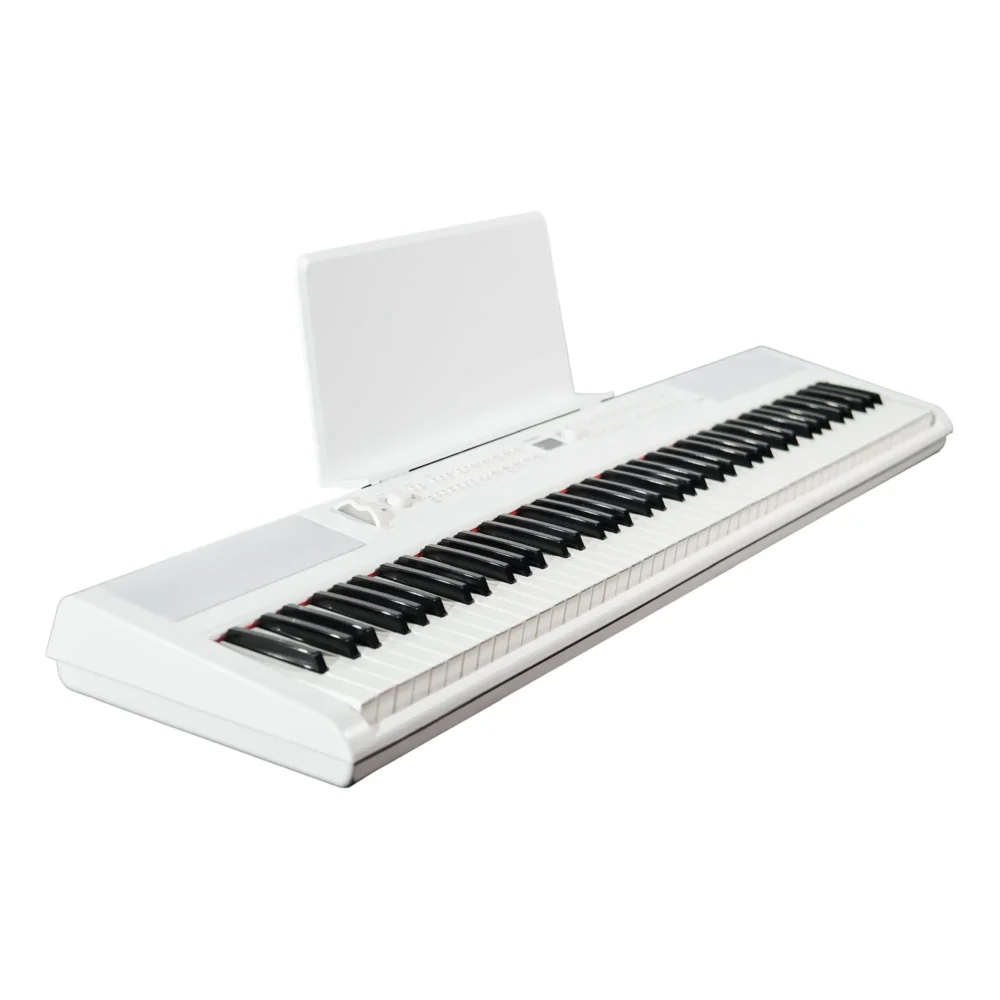 Artesia PE-88, digitalni klavir, prenosiva klavijatura, 88 dirki klavijatura, aranžerska klavijatura, Artesia piano, električni klavir sa ritmovima, digitalni klavir na baterije. Prodaja u Artist d.o.o. prodavnicama Banja Luka, Sarajevo.
