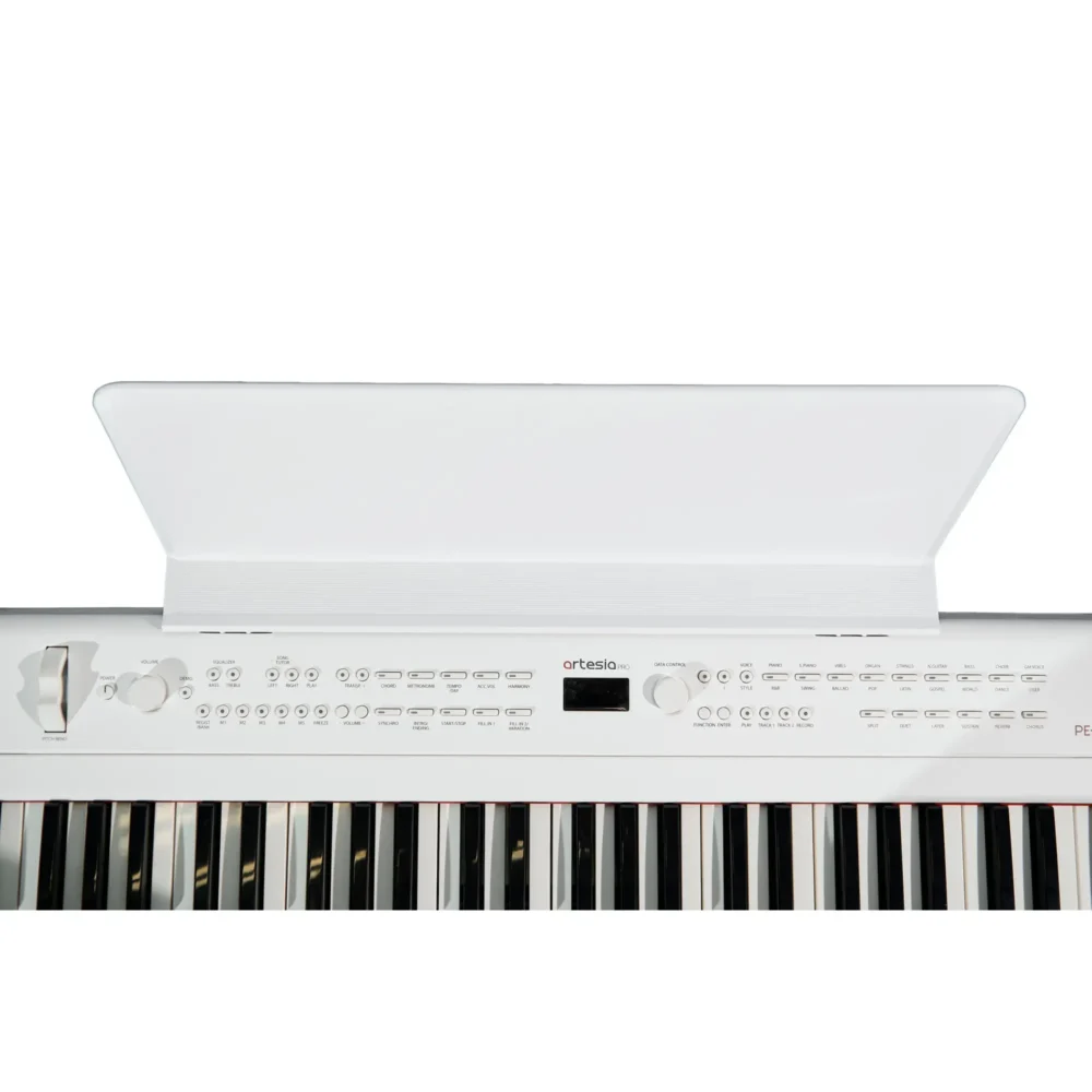 Artesia PE-88, digitalni klavir, prenosiva klavijatura, 88 dirki klavijatura, aranžerska klavijatura, Artesia piano, električni klavir sa ritmovima, digitalni klavir na baterije. Prodaja u Artist d.o.o. prodavnicama Banja Luka, Sarajevo.