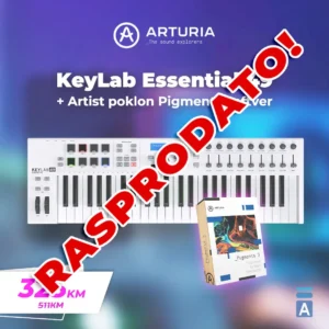 Arturia KeyLab Essential 49 + Artist poklon Pigments softver