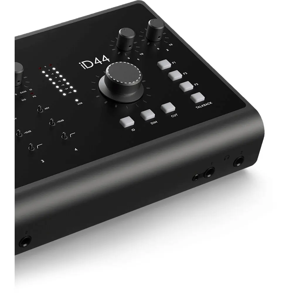 Audient iD44 MKII 20x24 USB-C audio interfejs sa 4 mikrofonska ulaza i ADAT proširenjem Prodaja Artist d o o Banja Luka Sarajevo