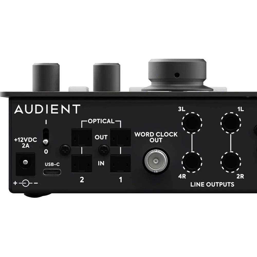 Audient iD44 MKII 20x24 USB-C audio interfejs sa 4 mikrofonska ulaza i ADAT proširenjem Prodaja Artist d o o Banja Luka Sarajevo