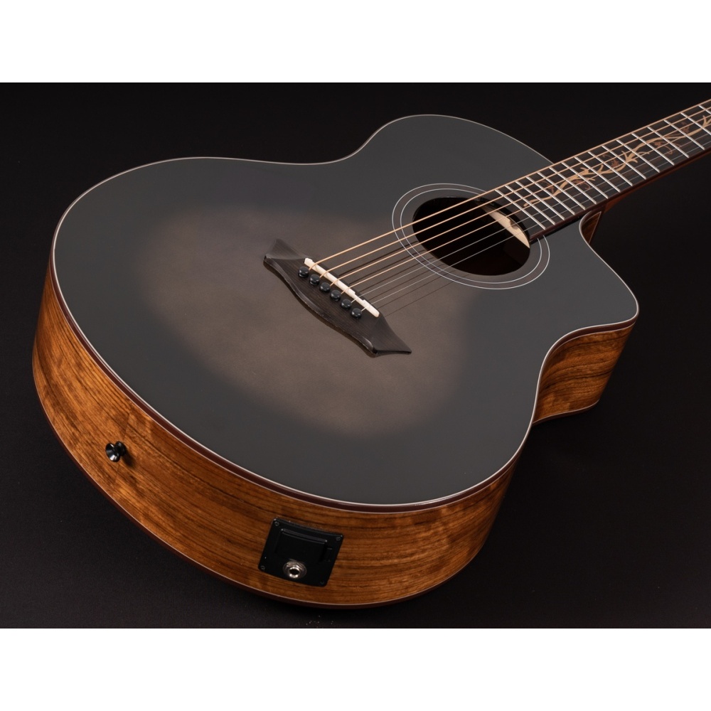 Washburn Bella Tono Vite S9V akustična gitara sa cutaway tijelom, profesionalnim Barcus Berry LX4 pickup i preamp sistemom, Ebony fingerboard sa vine inlaid detaljima i figuralnim Walnut back & sides, pruža luksuzni zvuk i udobnost za studio i nastupe uživo. Prodaja Artist d.o.o. Banja Luka, Sarajevo.