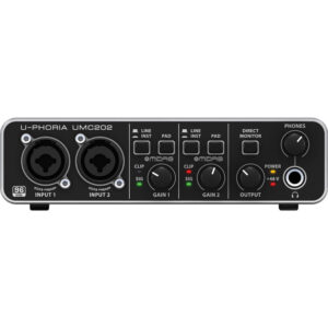 Behringer U-Phoria UMC202HD USB audio interfejs