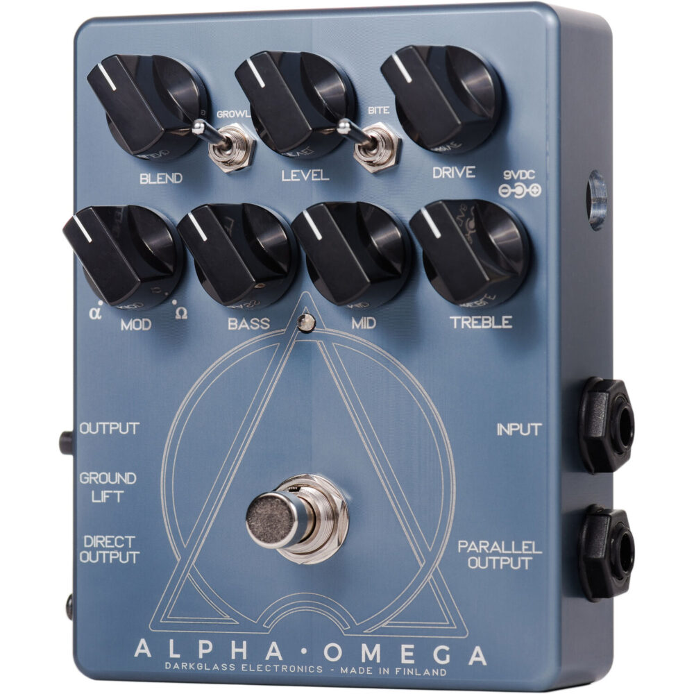Darkglass Alpha·Omega bas distorzija pedala sa dual kanalima i XLR izlazom - Prodaja Artist d.o.o. Banja Luka, Sarajevo
