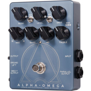Darkglass Alpha·Omega bas distorzija pedala sa dual kanalima i XLR izlazom - Prodaja Artist d.o.o. Banja Luka, Sarajevo