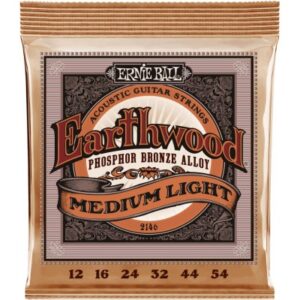 Ernie Ball 2146 12-54 Earthwood Phosphor Bronze Medium Light