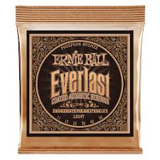 Ernie Ball 2548 11-52 Everlast Light Coated Phosphor Bronze