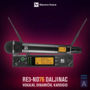 Electro-Voice RE3 ND76 5L bežični ručni vokalni mikrofon