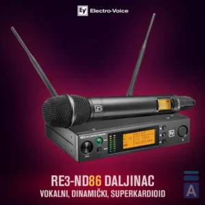 Electro-Voice RE3 ND86 5L bežični ručni vokalni mikrofon