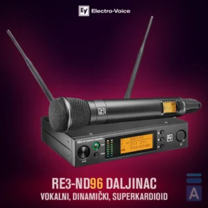 Electro-Voice RE3 ND96 5L bežični ručni vokalni mikrofon