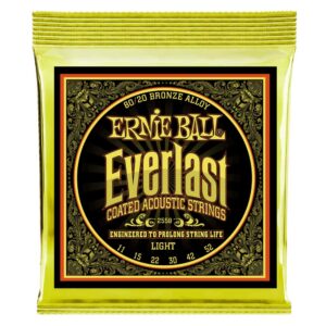 Ernie Ball 2558 11-52 everlast light coated 80/20 bronze