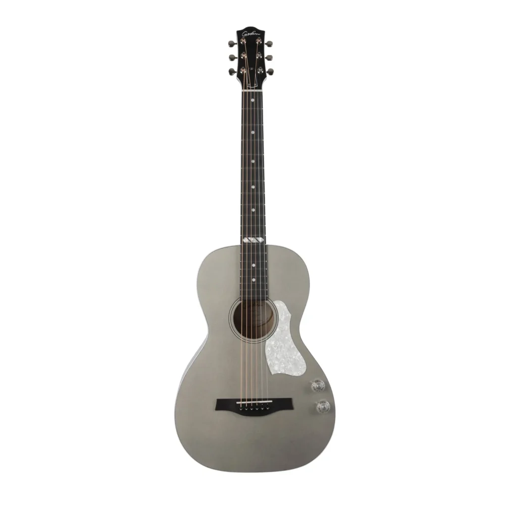 Godin Rialto JR Satina Gray HG Q-Discrete akustična gitara kompaktne veličine sa punom smrekovom pločom i Q-Discrete elektronikom. Prodaja Artist d.o.o. Banja Luka, Sarajevo