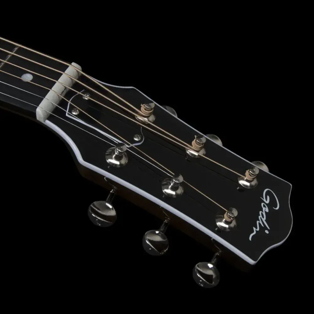 Godin Rialto JR Satina Gray HG Q-Discrete akustična gitara kompaktne veličine sa punom smrekovom pločom i Q-Discrete elektronikom. Prodaja Artist d.o.o. Banja Luka, Sarajevo