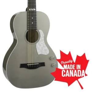 Godin Rialto JR Satina Gray HG Q-Discrete akustična gitara kompaktne veličine sa punom smrekovom pločom i Q-Discrete elektronikom. Prodaja Artist d.o.o. Banja Luka, Sarajevo
