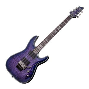 Schecter Hellraiser C-1 FR Trans Purple Burst gitara
