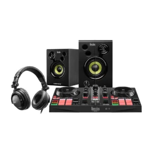 Hercules DJLearning Kit MK2 DJ set sa Inpulse 200 MK2 kontrolerom, DJMonitor 32 zvučnicima i HDP DJ45 slušalicama. Prodaja Artist d.o.o. Banja Luka, Sarajevo.