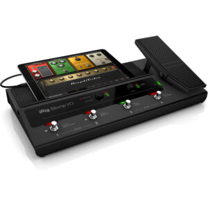IK Multimedia Irig Stomp I/O | USB  Pedalboard Controller with Audio Interface
