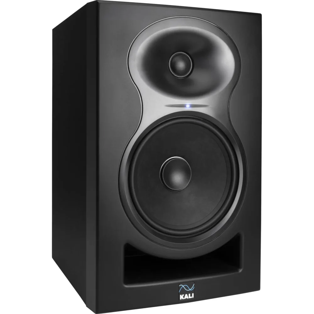 Kali Audio LP-6 V2 crni studijski monitor s prednjim portom i jasno istaknutim visokotoncem i niskotoncem – Prodaja Artist d.o.o. Banja Luka, Sarajevo.