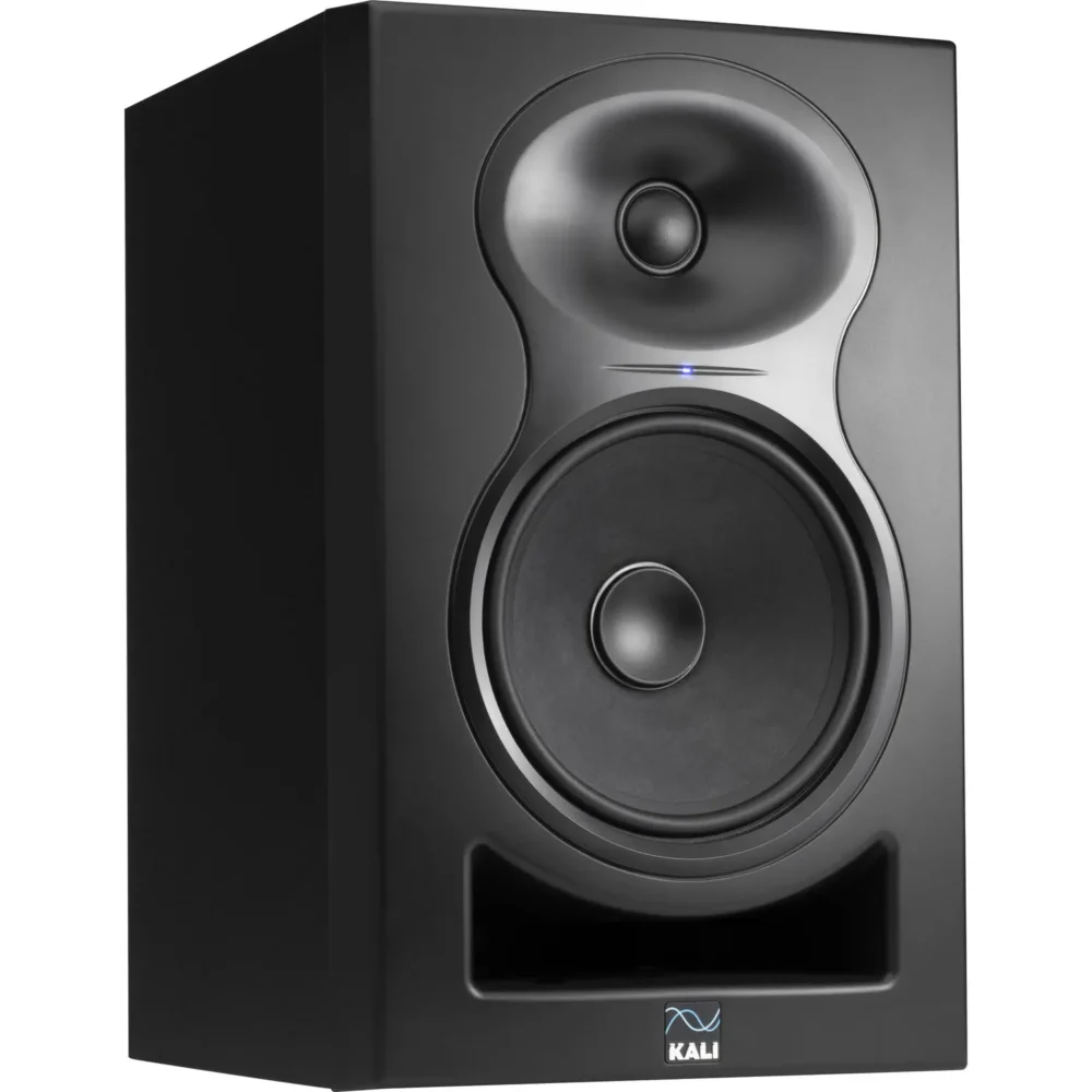 Kali Audio LP-6 V2 crni studijski monitor s prednjim portom i jasno istaknutim visokotoncem i niskotoncem – Prodaja Artist d.o.o. Banja Luka, Sarajevo.