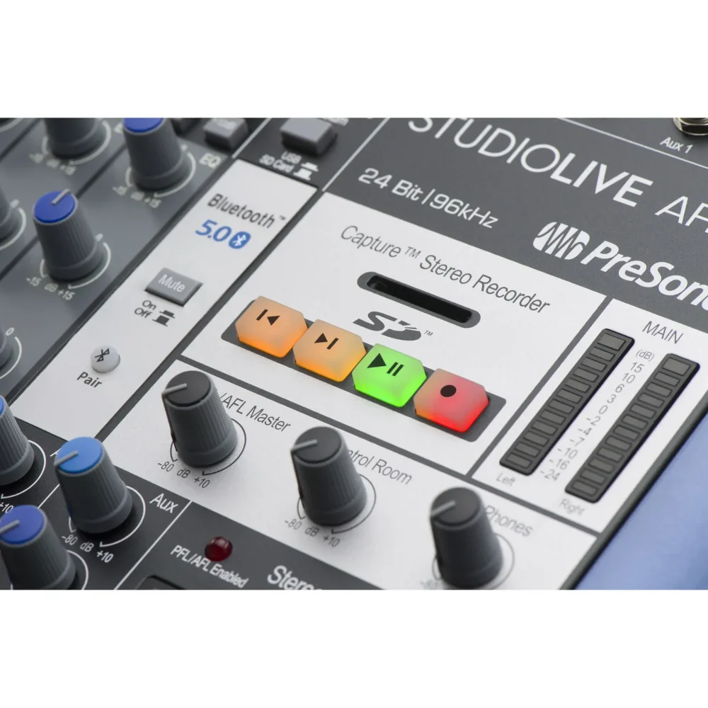 PreSonus StudioLive AR12c USB-C 14-kanalni mikser za studio, live i snimanje sa XMAX preampima. Prodaja Artist d.o.o. Banja Luka, Sarajevo