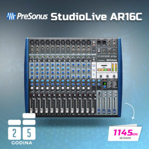 PreSonus StudioLive AR16C mikser sa USB i SD snimačem