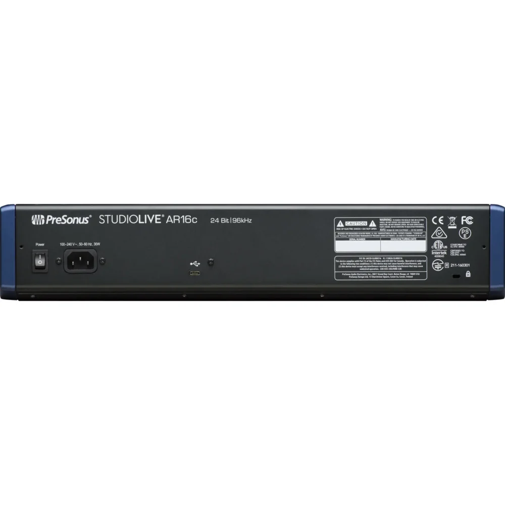 PreSonus StudioLive AR12c USB-C 16-kanalni mikser za studio, live i snimanje sa 12 XMAX preampa. Prodaja Artist d.o.o. Banja Luka, Sarajevo