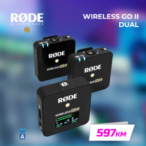 Rode WIRELESS GO II DUAL bežični mikrofoni za kameru