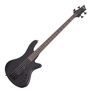 Schecter Stiletto Stealth-4 Satin Black bass