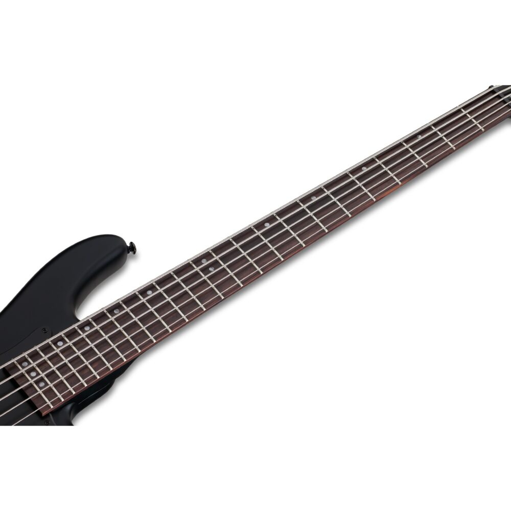 Schecter Stiletto Stealth-5, petožičani bass, aktivni bass, metal bass gitara, Schecter Diamond pickupi, prodaja bass gitara, Artist d.o.o. Prodaja u Artist d.o.o. prodavnicama Banja Luka, Sarajevo.